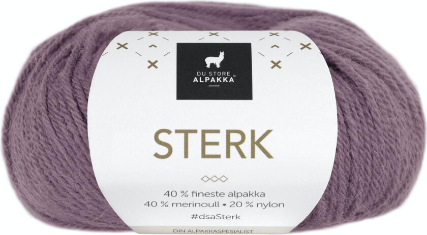 Sterk Garn 864 Mørk syrin