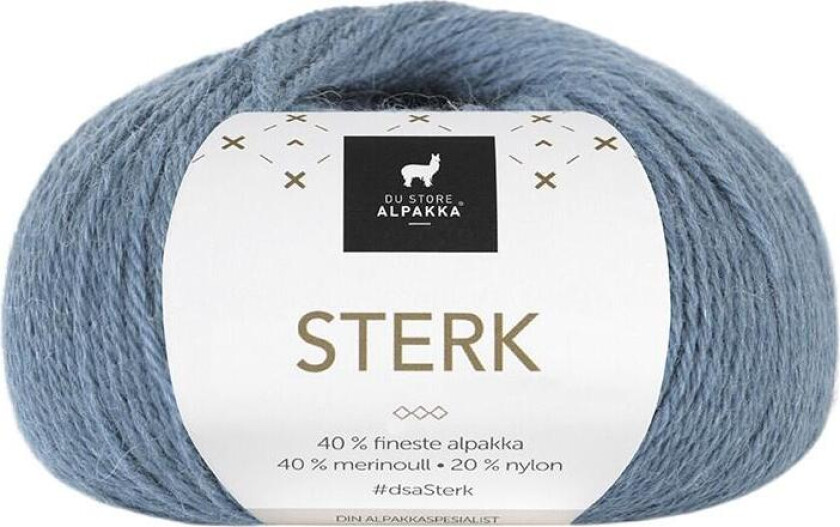 Bilde av Sterk Garn 901 Lys denim