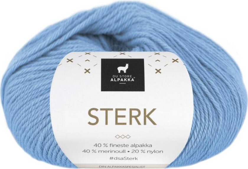 Sterk Garn 918 Isblå
