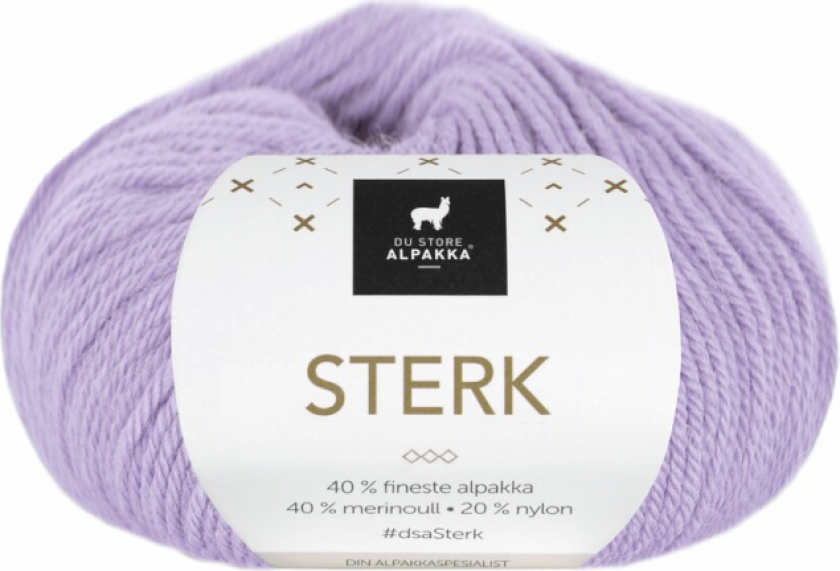 Sterk Garn 912 Lys lavendel