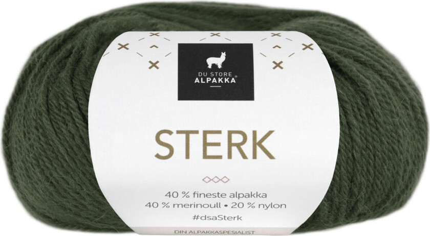 Sterk Garn 860 Flaskegrønn