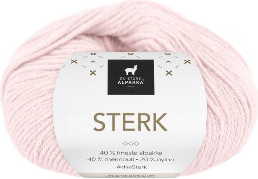 Sterk Garn 910 Lys rosa