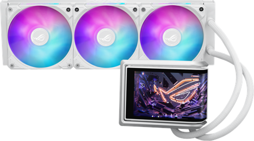 ROG RYUO IV 360 ARGB WHITE - CPU Vannkjøling - Max 30 dBA