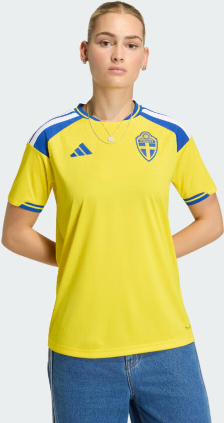Sverige Hjemmedrakt World Cup 2026 Kvinner - adidas, størrelse XX-Small