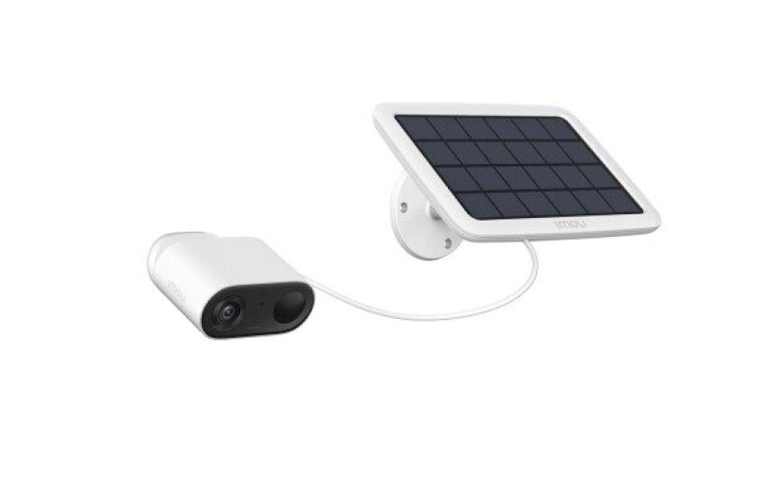DAHUA Imou Cell Go - Kit - nettverksovervåkingskamera - utendørs - værbestandig - farge (Dag og natt) - 3 MP - 2304 x 1296 - 2K - fastfokal - lyd - trådløs - Wi-Fi - H.265 - DC 5 V - med Solar Panel