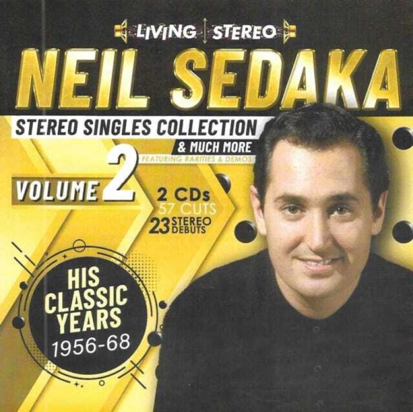 Neil Sedaka Stereo Singles Coll 2: His Classic Years 195668 CD