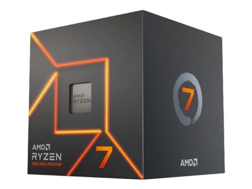 Ryzen 7 7700 / 3.8 GHz processor - OEM Prosessor/CPU - 8 kjerner - 3.8 GHz -  AM5 - Bulk (uten vifte)