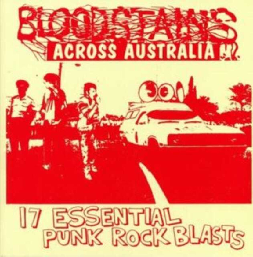 Diverse Artister Bloodstains Across Australia LP/Vinyl