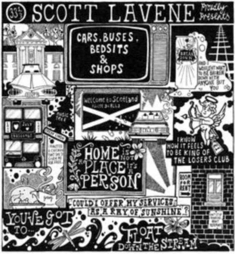 Scott Lavene Cars Buses Bedsits & Shops LP/Vinyl