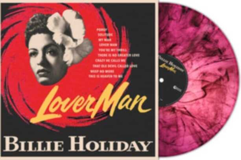 Billie Holiday Lover Man LP/Vinyl