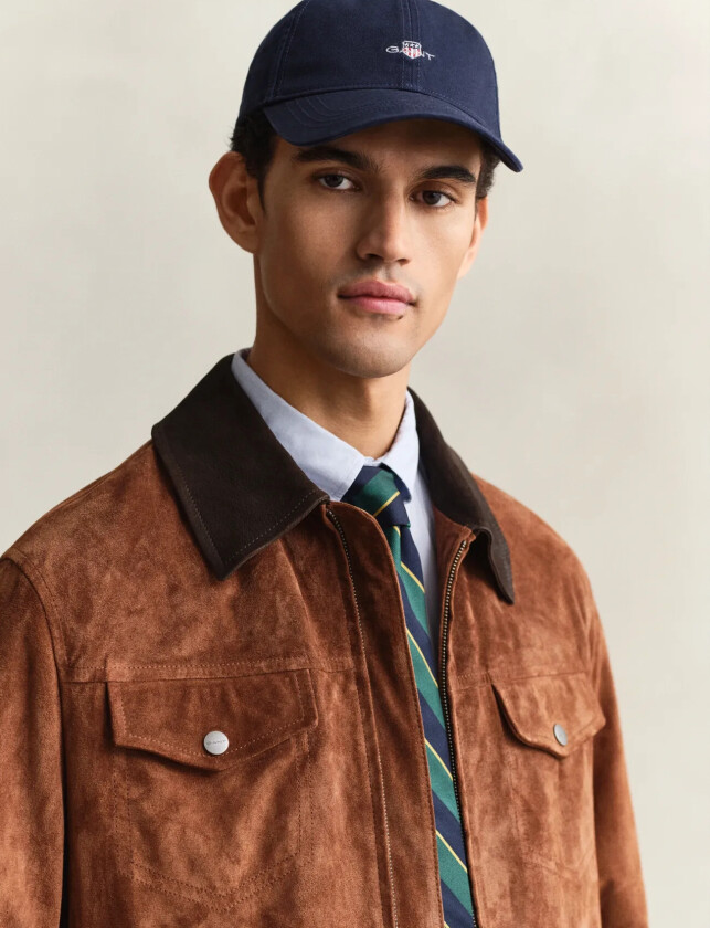 Shield Cotton Twill Cap - Navy - ONE SIZE