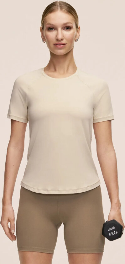 Essential Tee - Beige - S