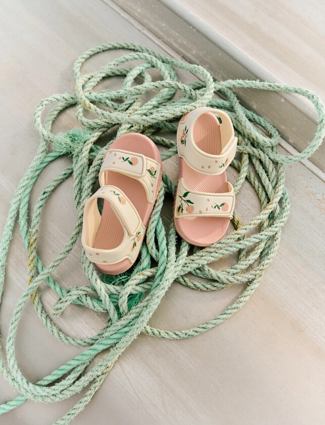 Blumer Printed Sandals - Coral - 20