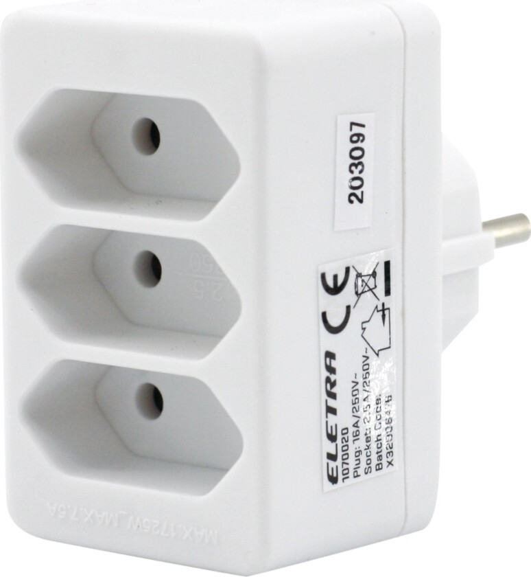 Eletra 3-veis Grenuttak 2,5 a