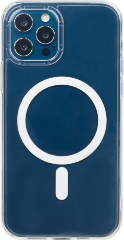 iPhone 12/12 Pro magnetisk deksel, gjennomsiktig