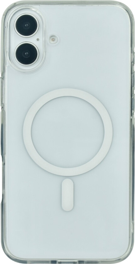 iPhone 16 Plus magnetisk deksel, gjennomsiktig