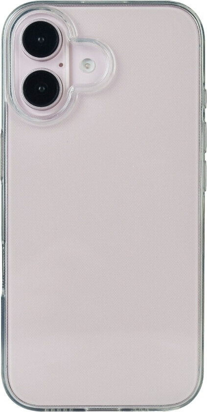 Backcover 1.0 iPhone 16 deksel, gjennomsiktig