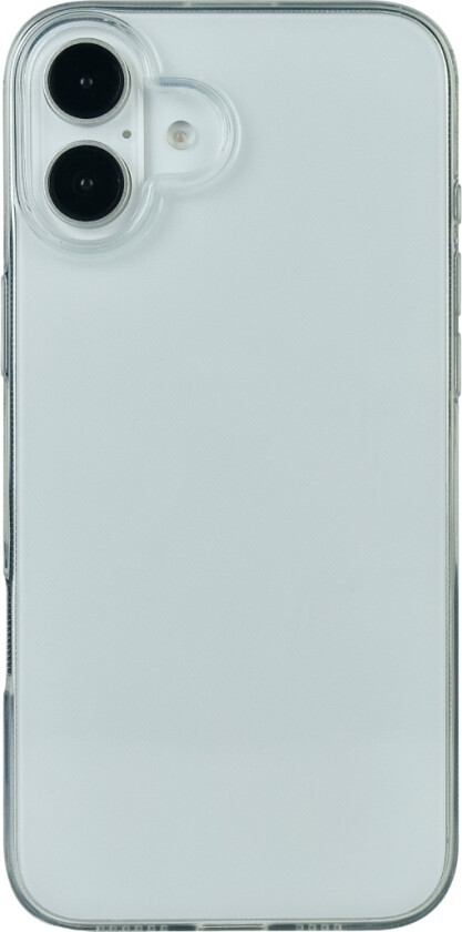 Backcover 1.0 iPhone 16 Plus deksel, gjennomsiktig