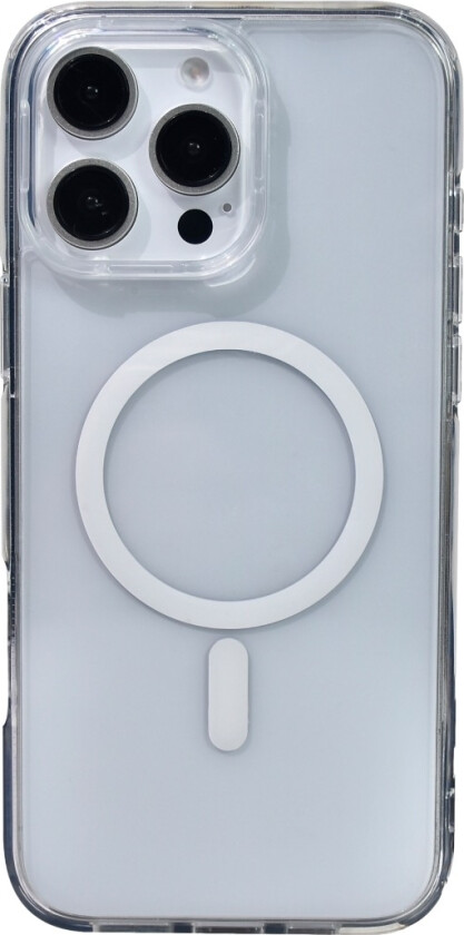 iPhone 16 Pro Max magnetisk deksel, gjennomsiktig