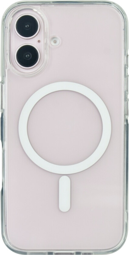 iPhone 16 magnetisk deksel, gjennomsiktig