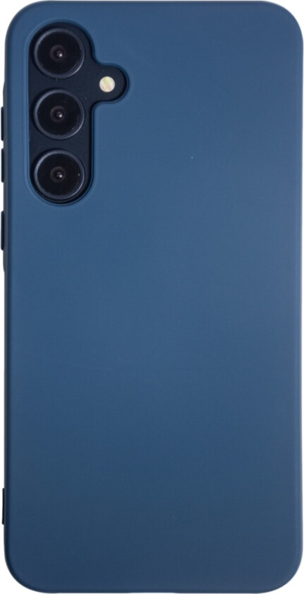 Samsung Galaxy A55 silikon deksel, blå