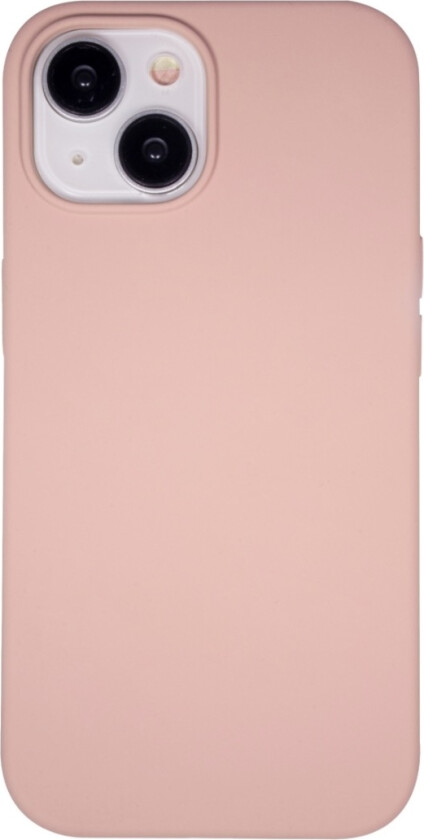 iPhone 15 magnetisk Liquid silikon deksel, rosa