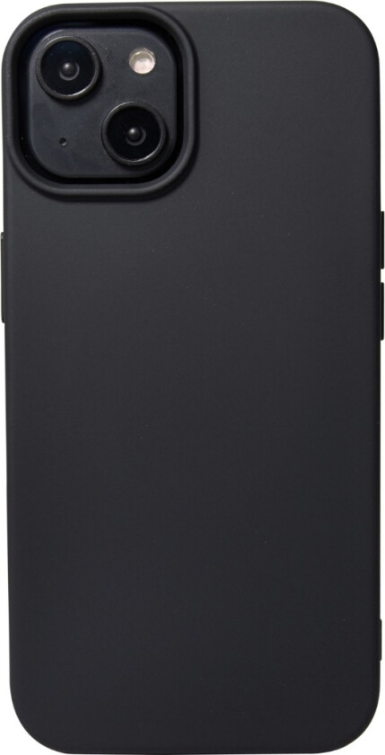 magnetisk silikon deksel iPhone 14, svart