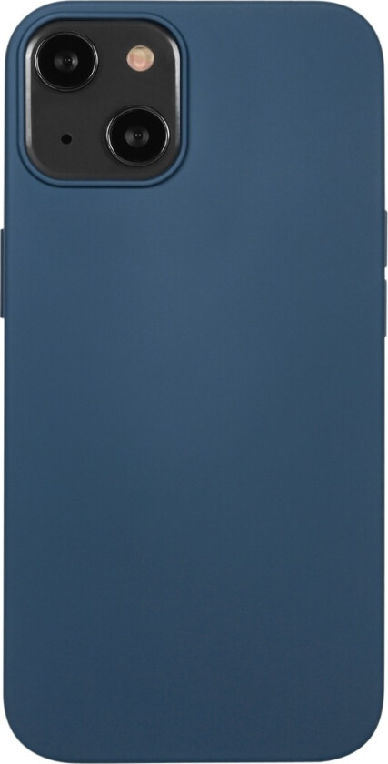silikon deksel iPhone 13, mørkeblå