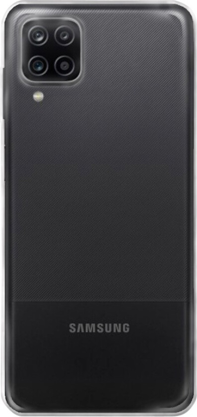 Backcover 1.0 Samsung Galaxy A12 deksel, gjennomsiktig