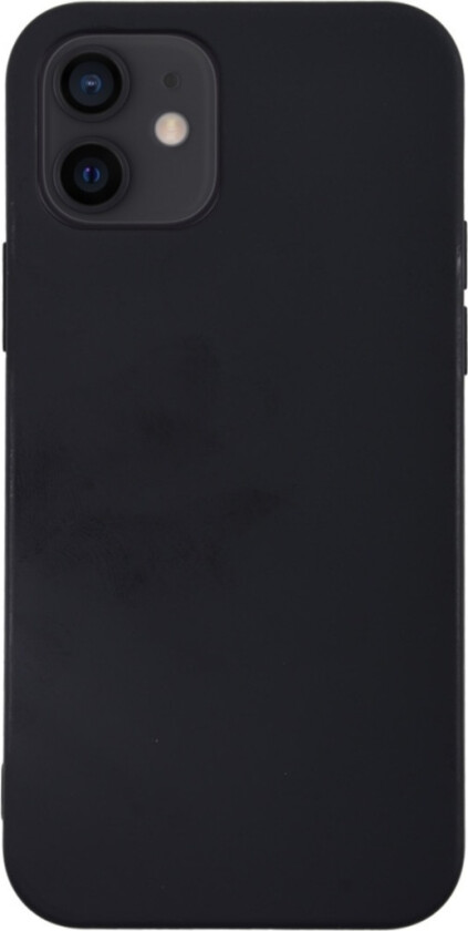 silikon deksel iPhone 12 Mini, svart