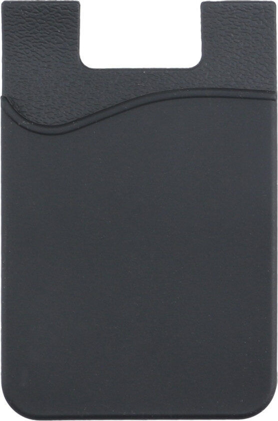 silikone kortholder, svart