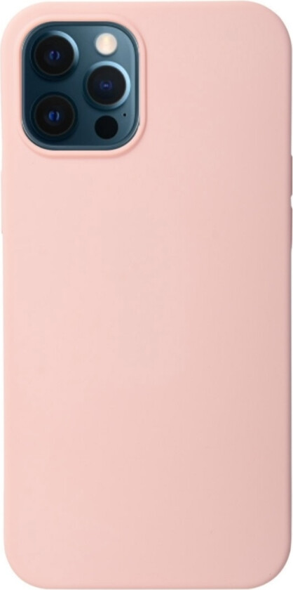 silikon deksel iPhone 12 Pro Max, rosa