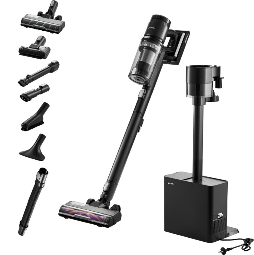 Flow 600 ledningsfri støvsuger med dokkingstasjon