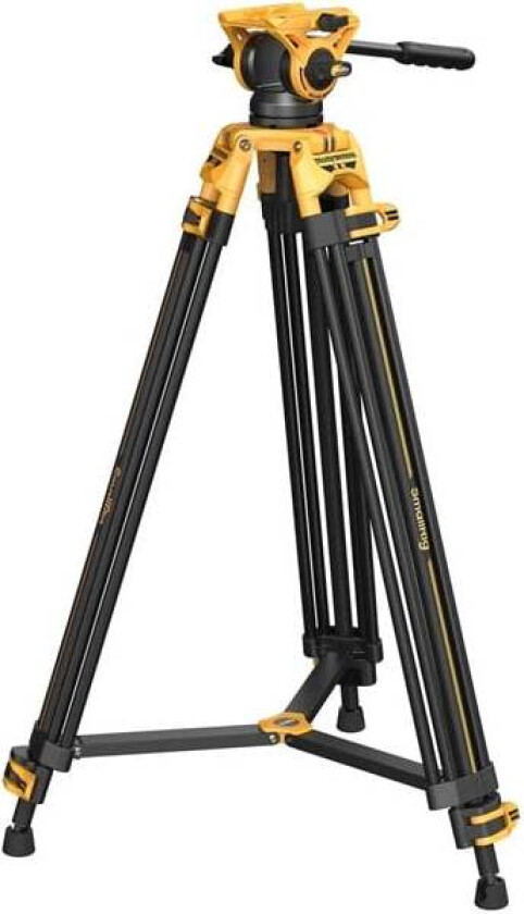 Bilde av 5523 Video Tripod with Heavy-Duty Fluid Head AD-01 (BumbleBee Edition)