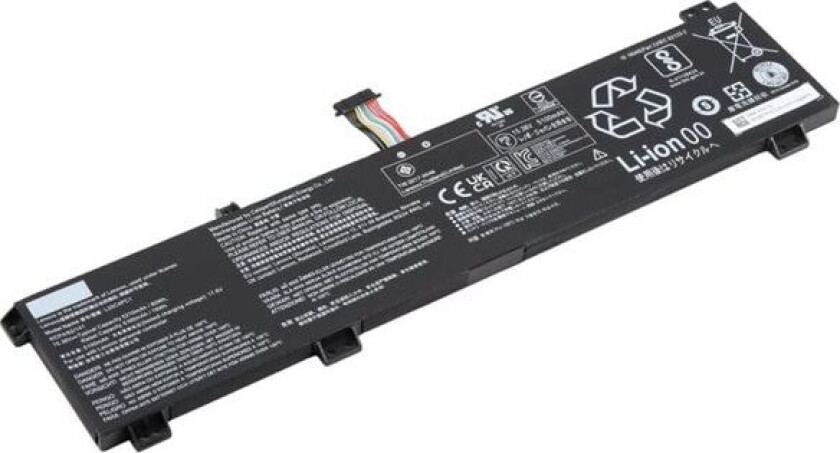 Batteri til bærbar PC for Lenovo Y7000 Y7000P R9000K/P Y9000P 2021 5100mAh