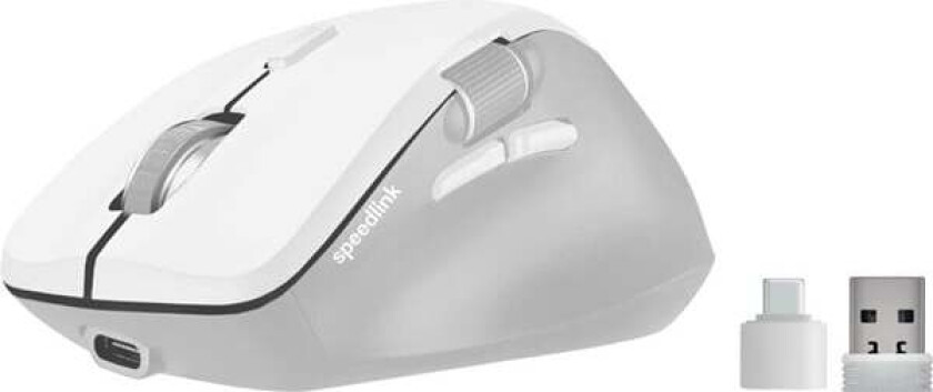 Speedlink LIBERA Rechargeable Wireless Bluetooth - Mus - Optisk - Hvit