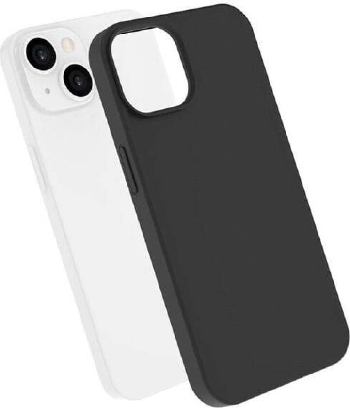 iPhone 15 Silicone Cover With MagSafe Black