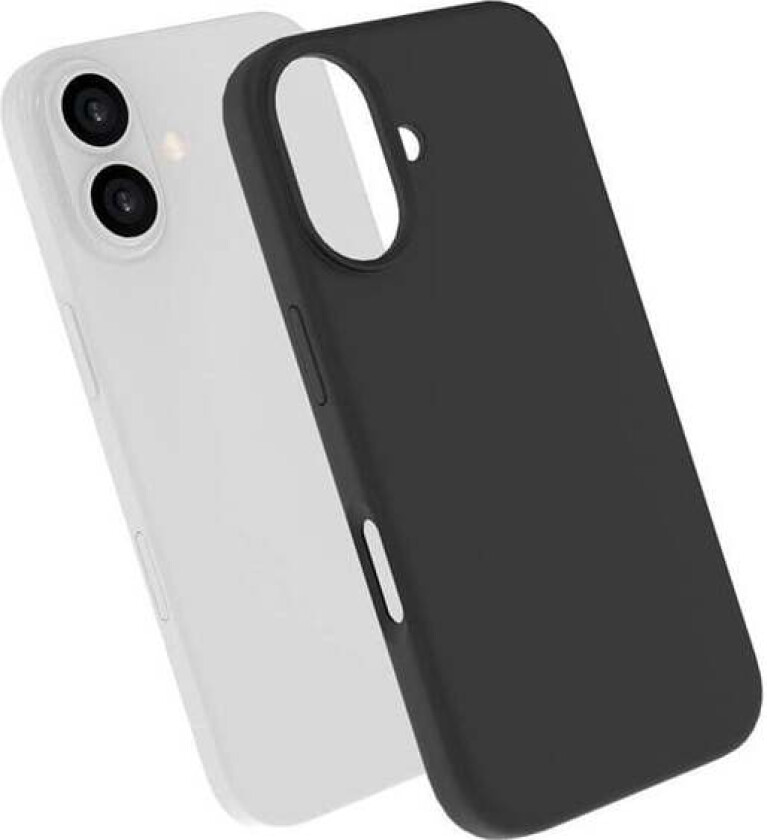 iPhone 16 Silicone Cover With MagSafe Black
