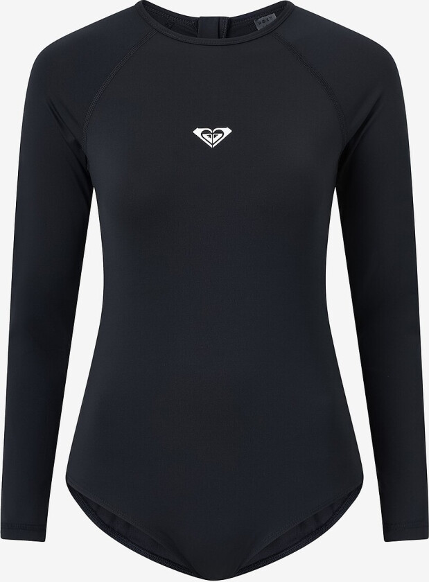 Badedrakt Essentials LS Onesie Back Zip - Svart