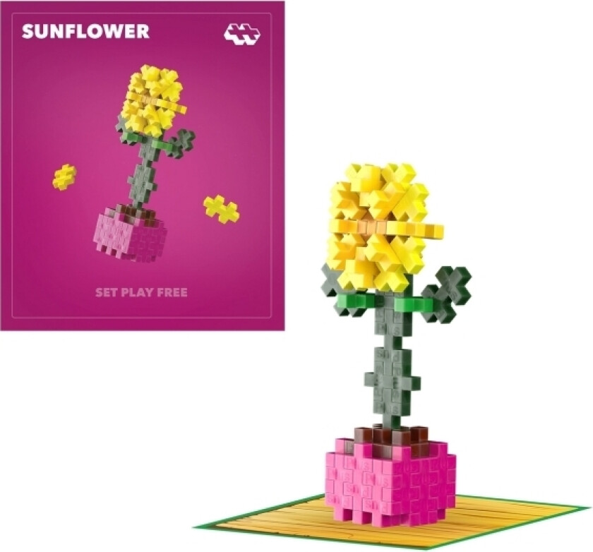 Plus-Plus Plant Packs - Sunflower