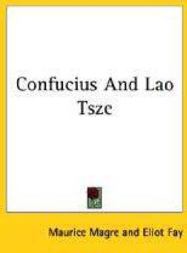 Confucius And Lao Tsze