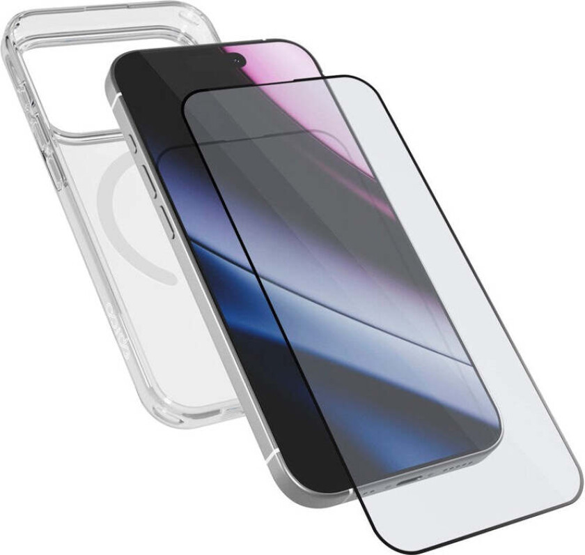 iPhone 17 Pro Epico Beskyttelsessett - MagSafe Deksel & Skjermbeskytter - Gjennomsiktig