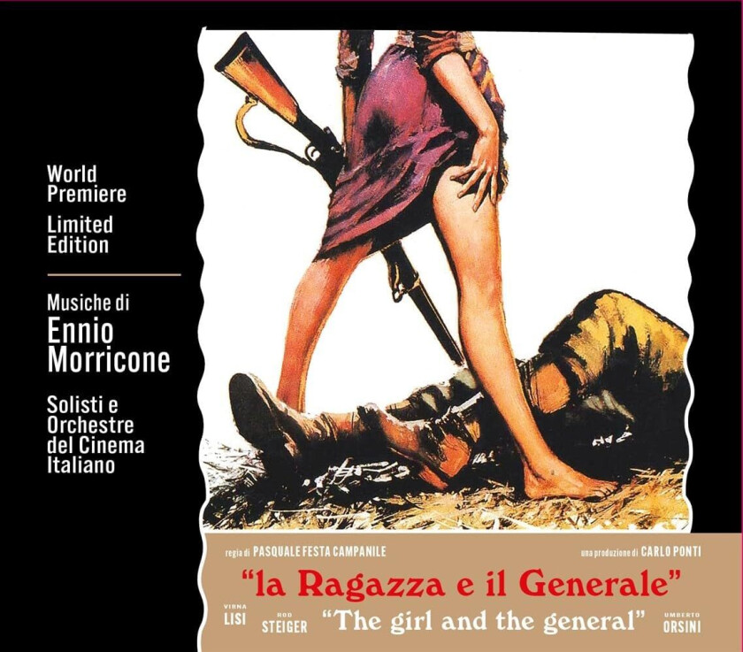 Ennio Morricone, Solisti & Orchestre Del Cinema La Ragazza E Il Generale O.s.t. CD