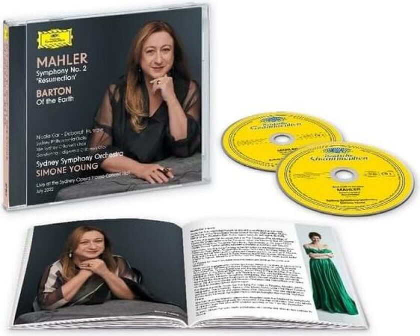 Simone Young, Sydney Symphony Orchestra Mahler: Symphony 2 Barton: Of The Earth CD