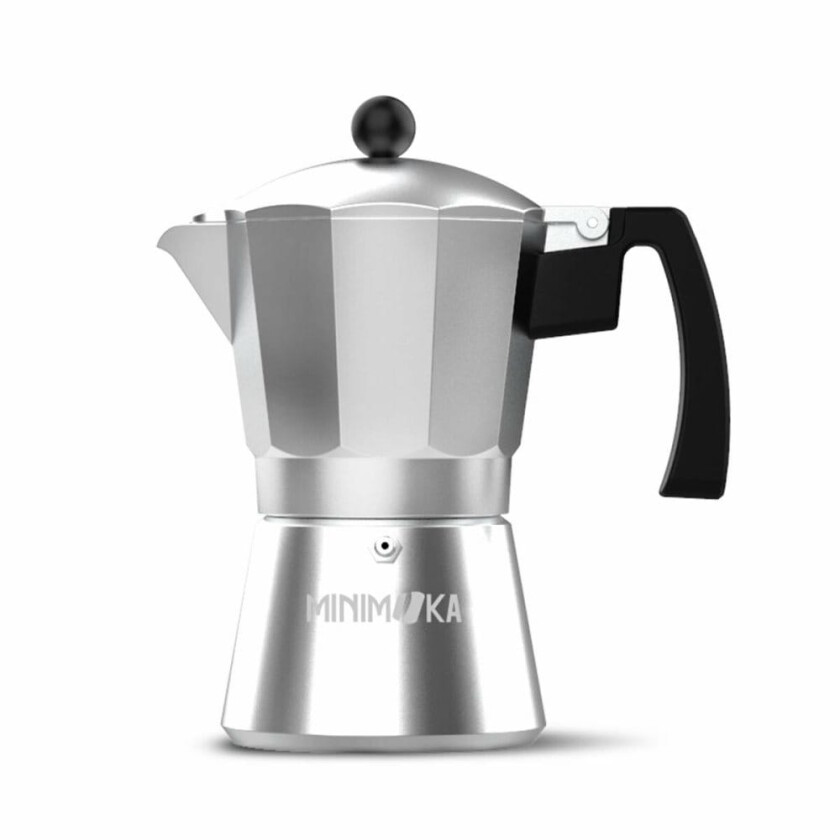 Italiensk kaffekanne Taurus KCP9009 9T MINI MOKA sølv aluminium (9 kopper)