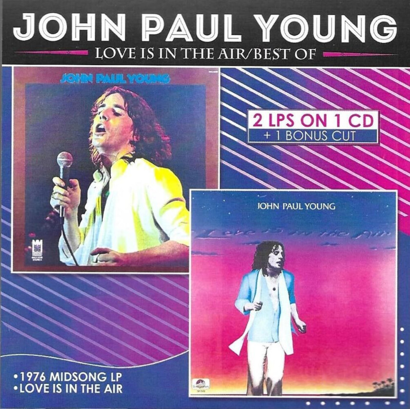 John Paul Young Love Is In The Airbest Of CD