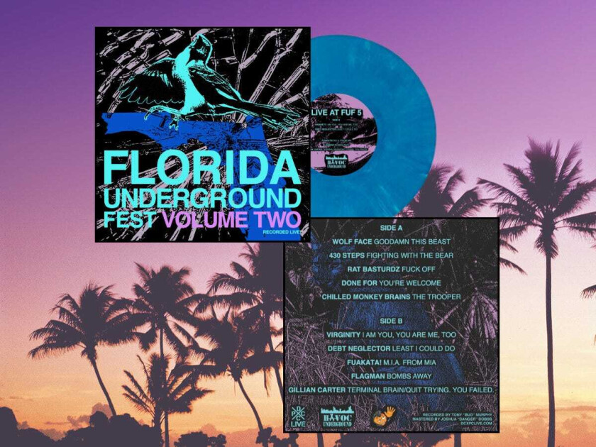 Diverse Punk Florida Underground Fest Vol. 2 LP/Vinyl