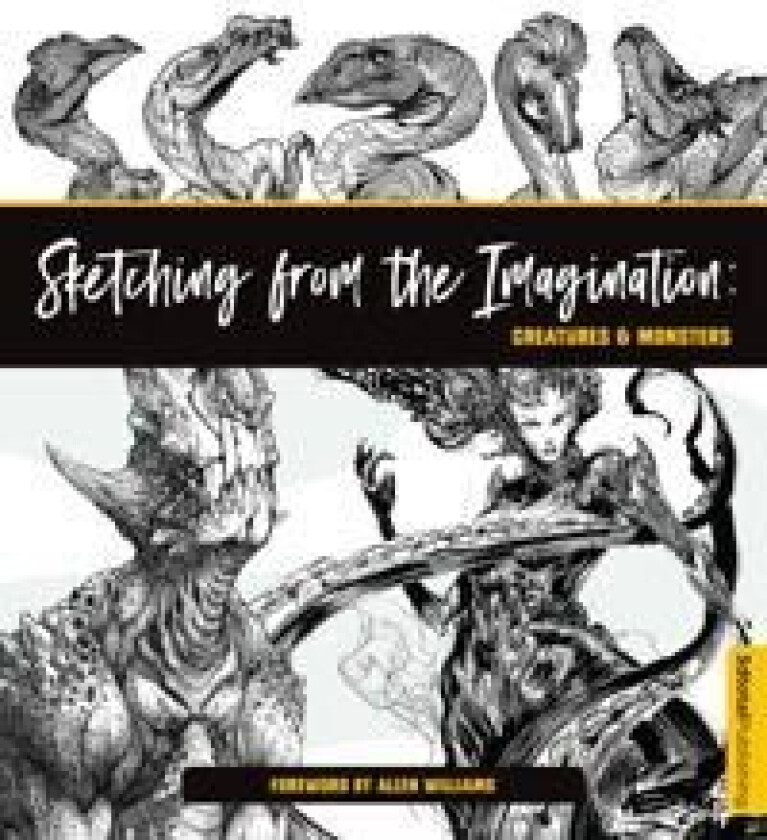 Sketching from the Imagination: Creatures & Monsters av 3dtotal Publishing
