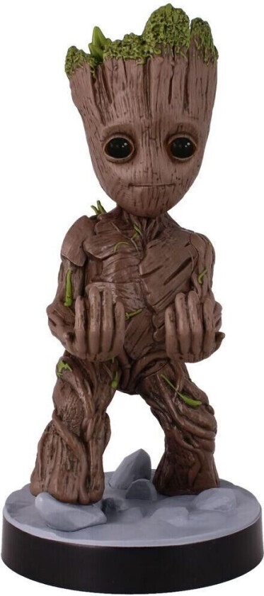 Marvel Guardians of the Galaxy Groot figure clamping bracket Cable guy 21cm