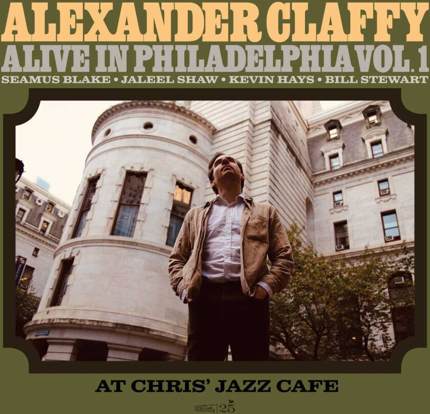 Alexander Claffy Alive In Philadelphia Vol.1 CD